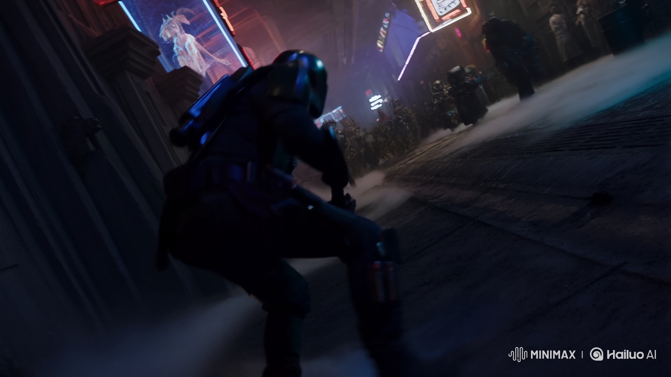 Mandalorian Bounty Hunter Tracks Fugitive in Alien Cantina