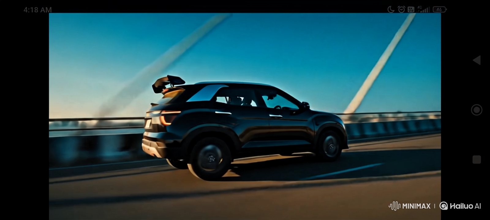 Cinematic Hyundai Creta Chase on Sea Link Bridge