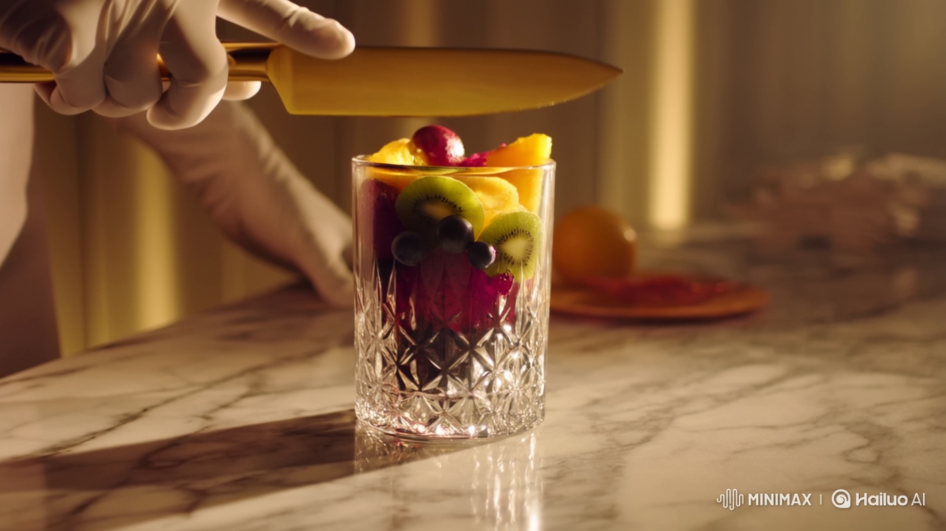 Luxury Food Aesthetic: Slow Motion Fruit Spillage