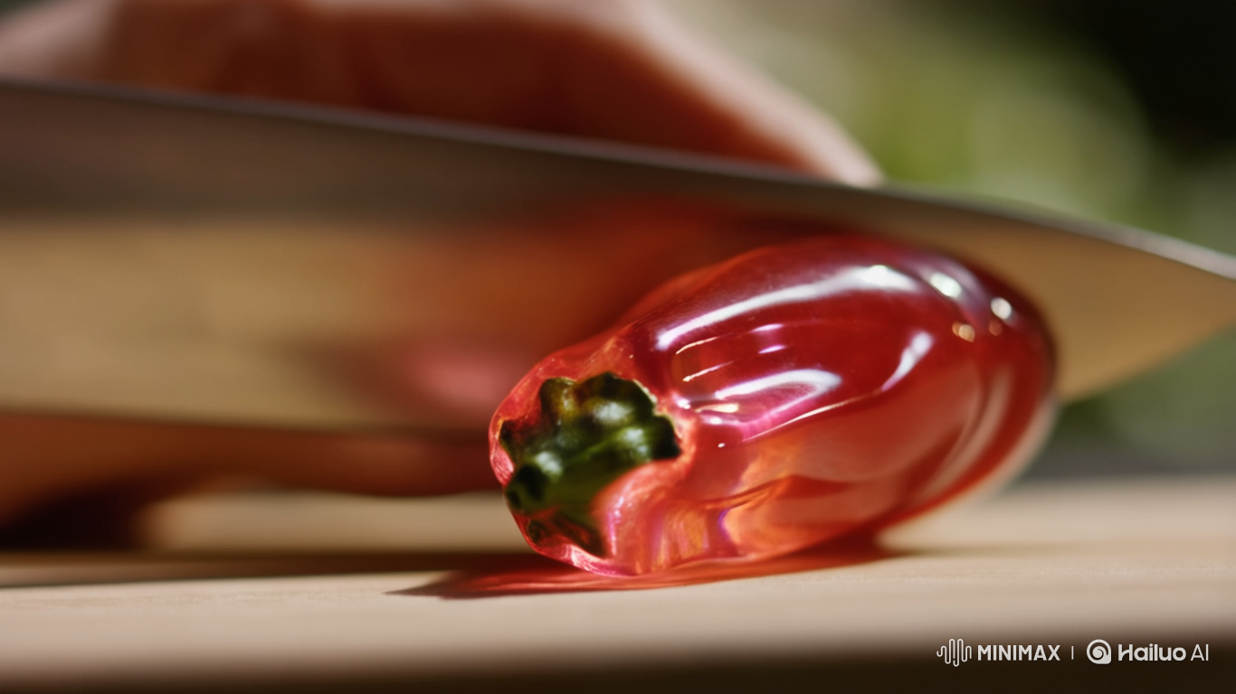 Glass Chili Slicing ASMR with Hyper-Realistic Detail