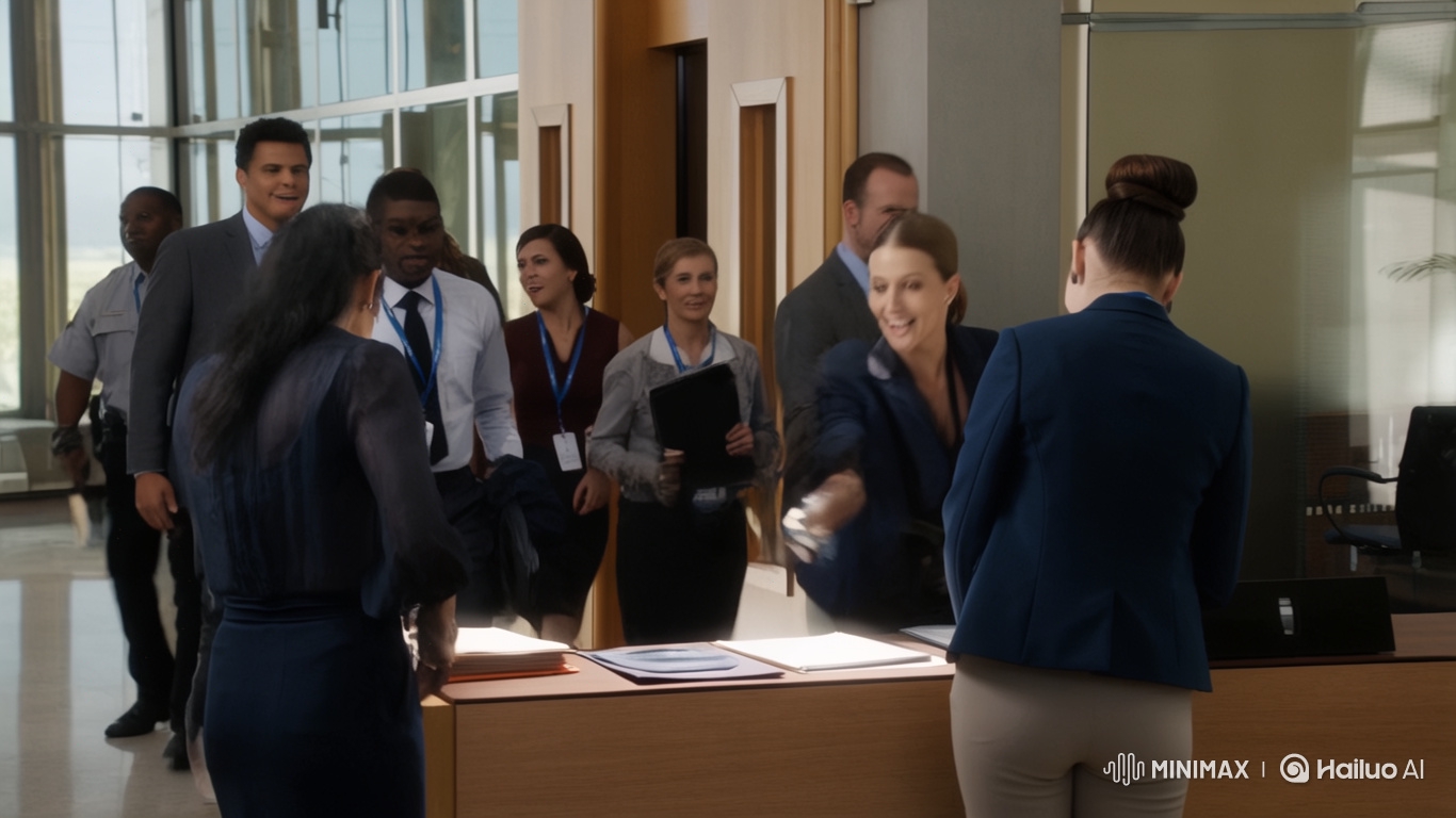 Diverse Judicial Team Celebrates Success in Modern Setting