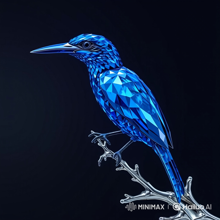 Crystal Kingfisher: Sparkling Beauty in Cinematic HD