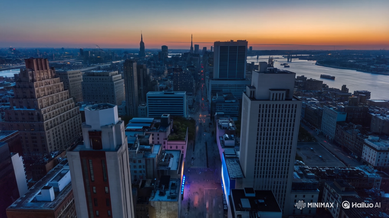 New York City: Dawn to Neon, a Dynamic Urban Symphony