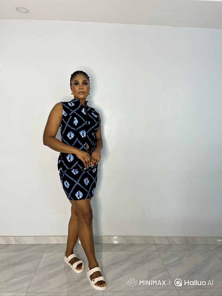 Fashion Model Showcases Style at Zuzuclothings Store