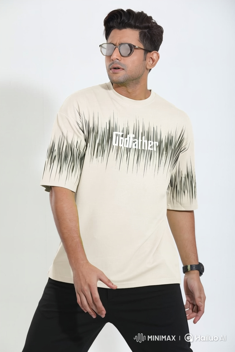 Fashion Model Showcasing Slim-Fit Look