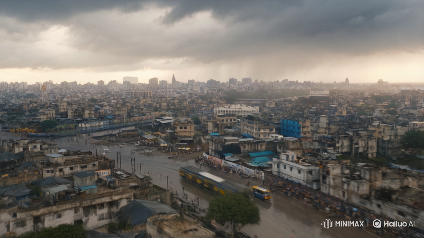 Mumbai's Resilient Metropolis: A Monsoon Transformation Timelapse