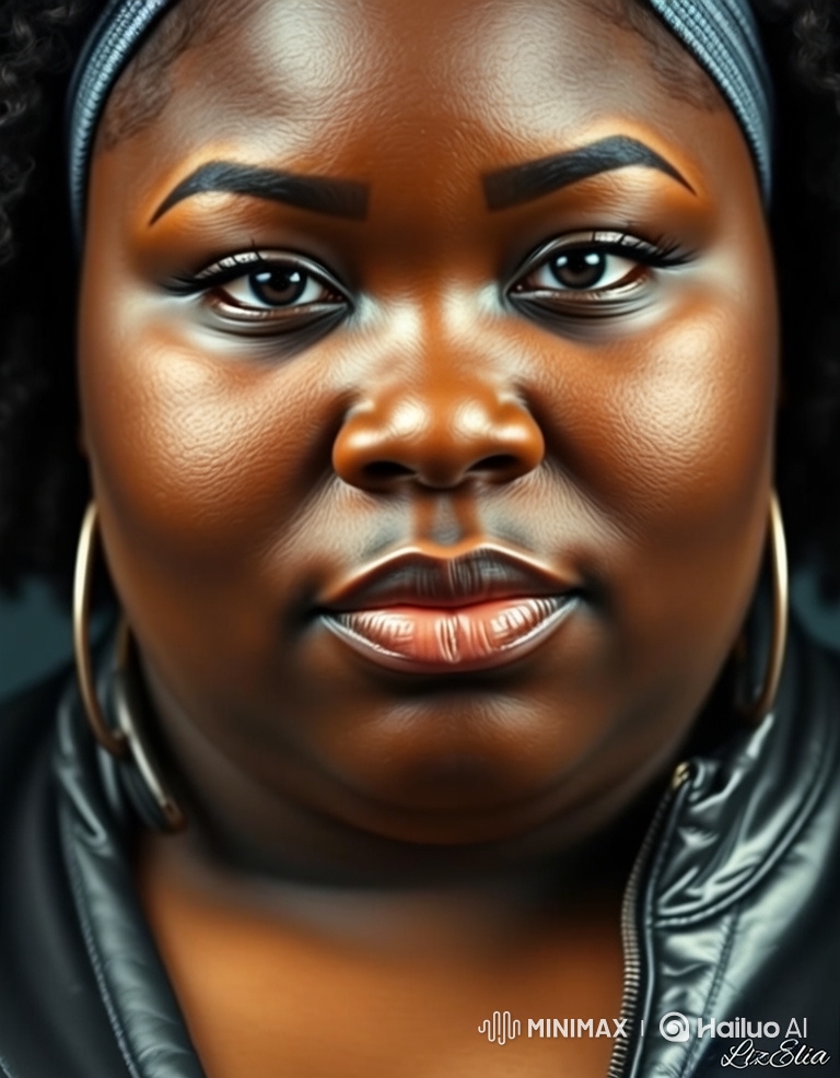 Portrait of Resilience: A Plus-Size Woman's Journey