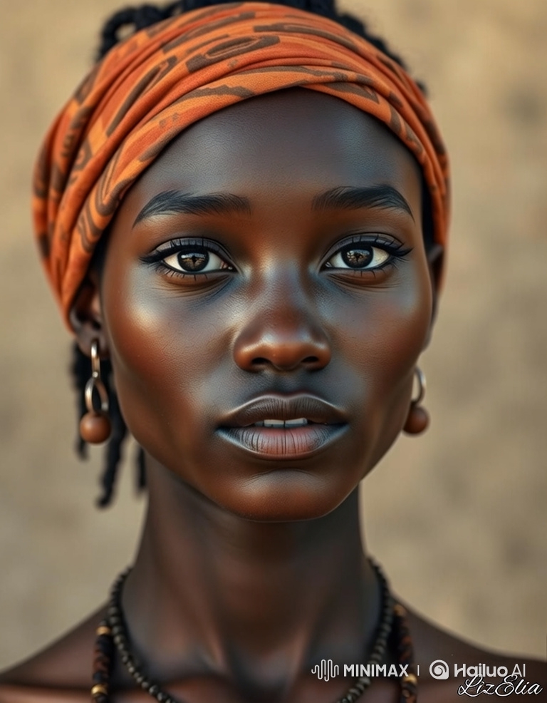 Portrait of a Woman: From Calm Poise to Resilient Strength