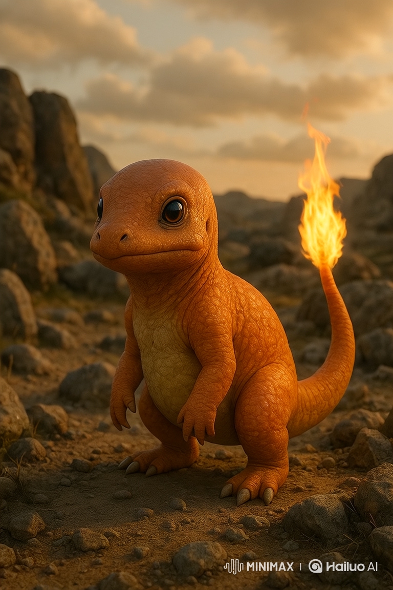 Volcanic Landscape to Fiery Creature Debut