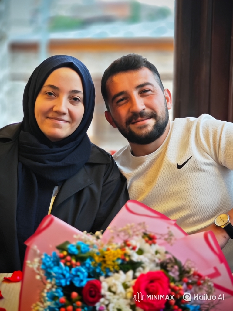 Young Couple and Daughter's Joyful Family Moment