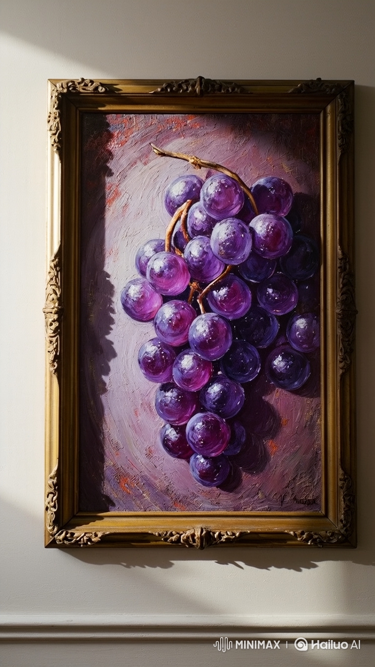 Anime Cosplayer Brings Painted Grapes to Life