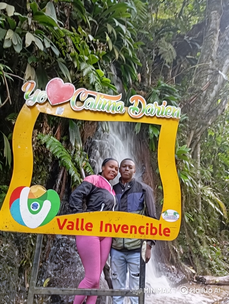 Family Portrait at Calima Darien Waterfall