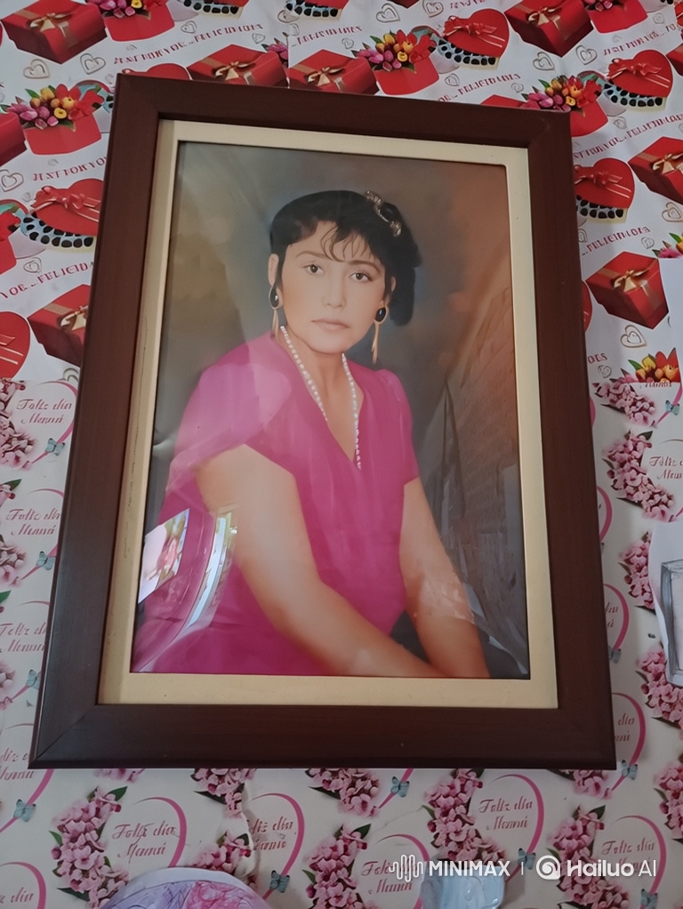 Animated Portrait of a Woman with Gentle Smile