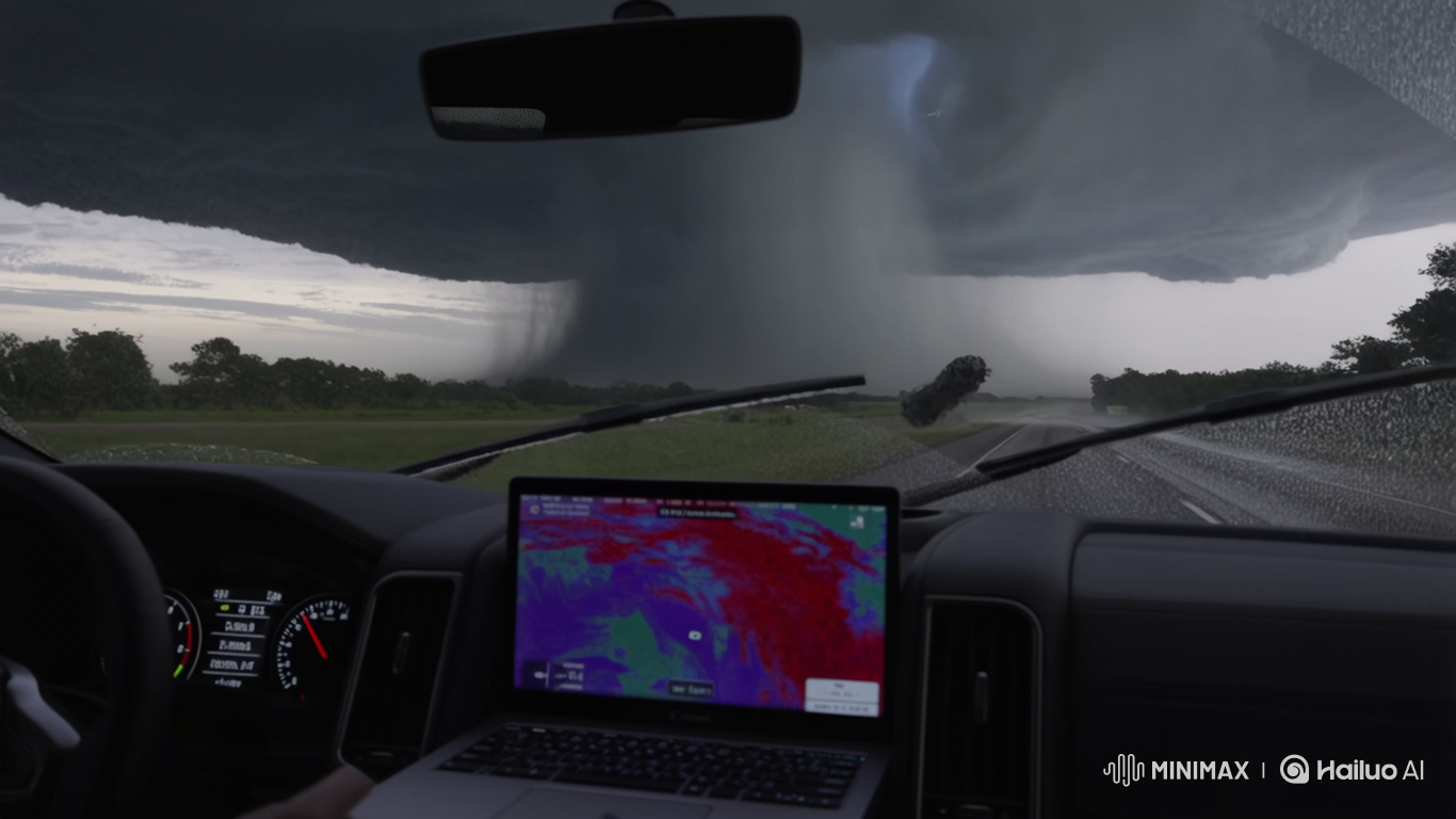 Storm Chaser's Encounter with 2013 El Reno Tornado