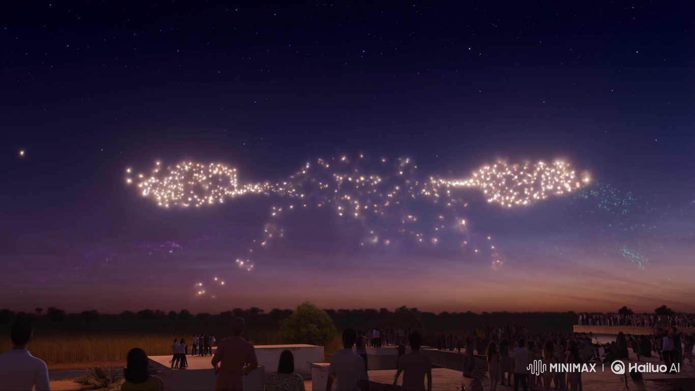 India's Independence History: Drone Light Show Spectacle