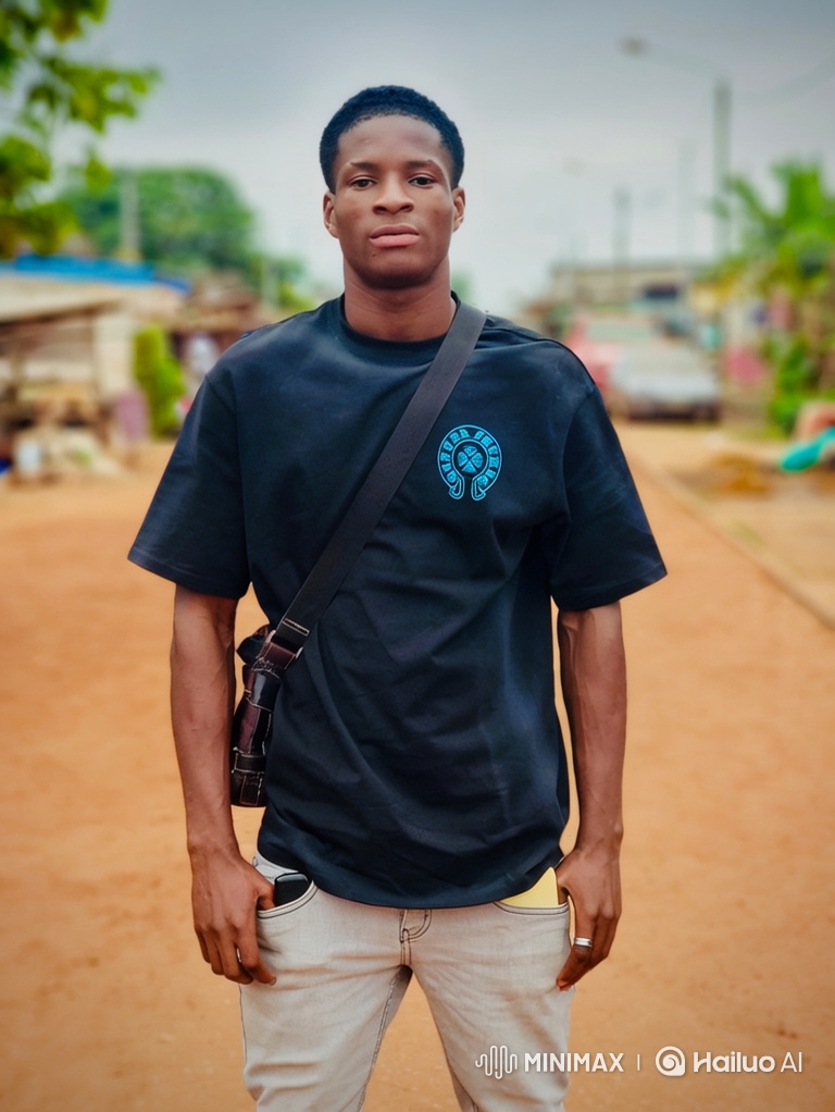 Young Man Dancing on Dirt Road with Camera Movement