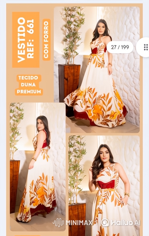 Woman in Elegant Gown Showcases Graceful Moves