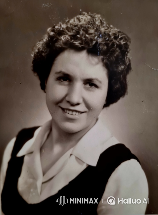 Vintage Portrait Video: Woman Comes Alive