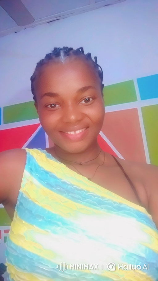 Young Woman Crafting Coco Twist Hairstyle