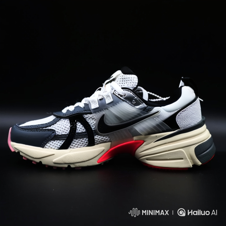 Nike V2K Run Sneakers: Futuristic Night Sprint Showdown
