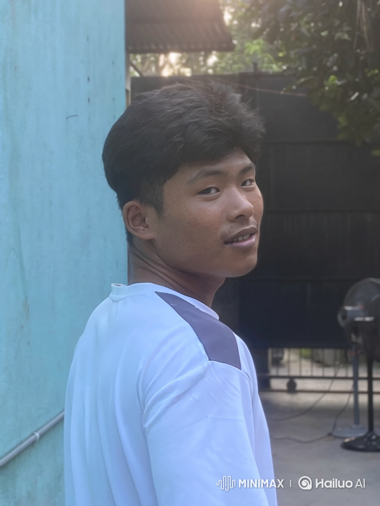 Young Man Dancing with Relaxed Grace Outdoors