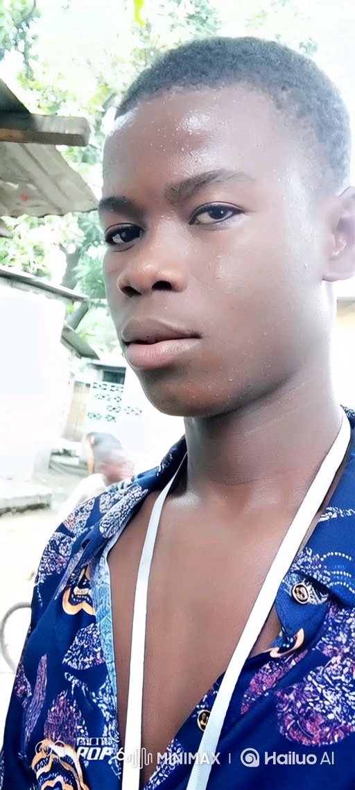 Intimate Portrait of a Young Black Man