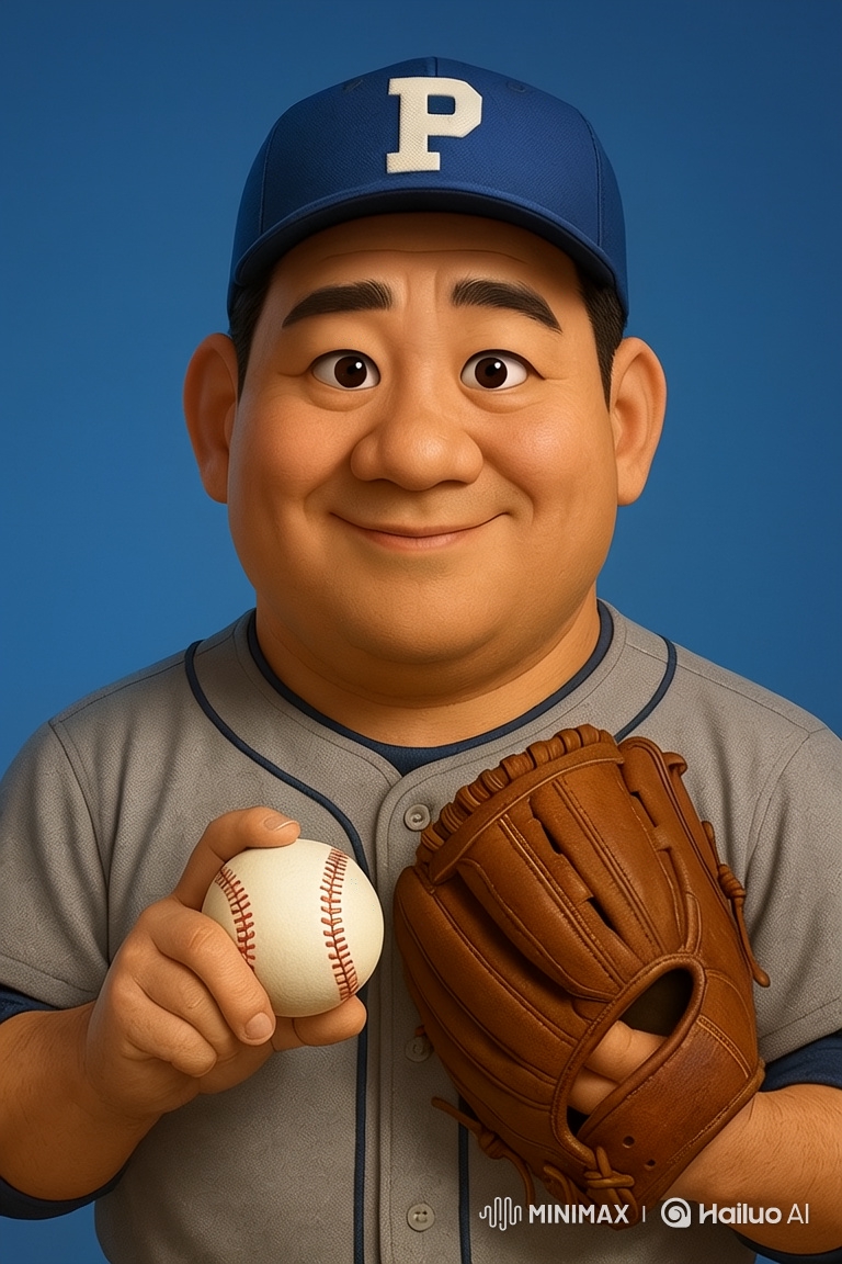 3D Animated Baseball Pitcher's Powerful Delivery