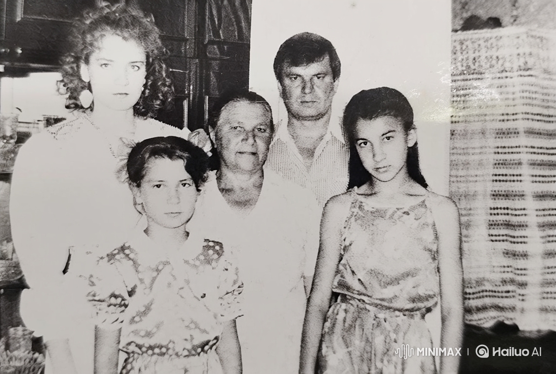 Animated Vintage Family Portrait Comes Alive