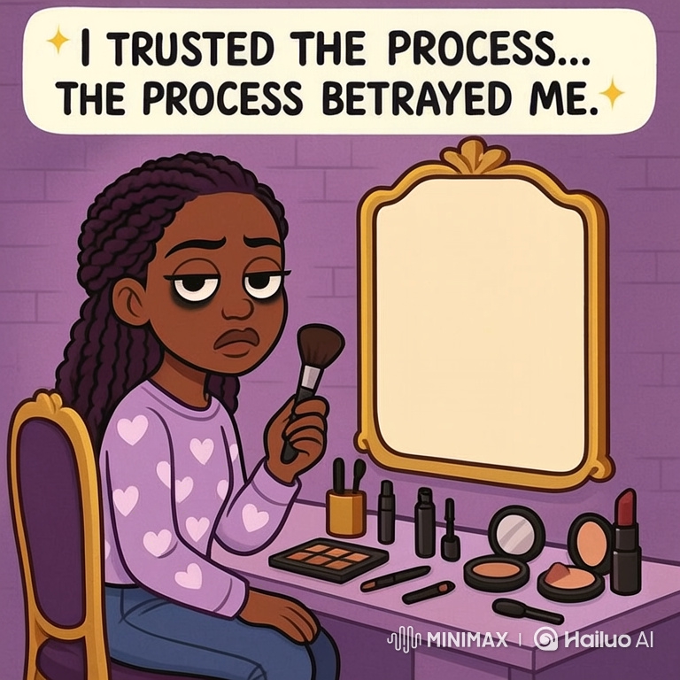 Disappointed Woman's Makeup Transformation