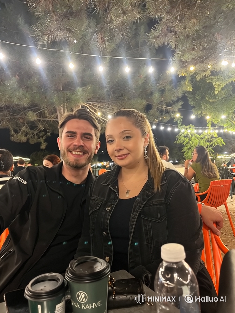 Young Couple Reunites with Daughter at Summer Evening Party