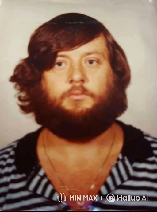 Vintage-Style Portrait Video of a Man