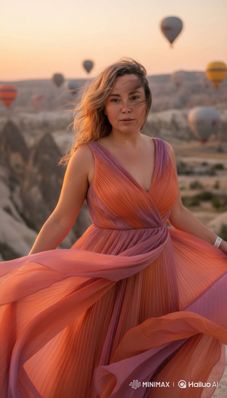 Golden Hour Serenity: Cappadocia Balloon Ride