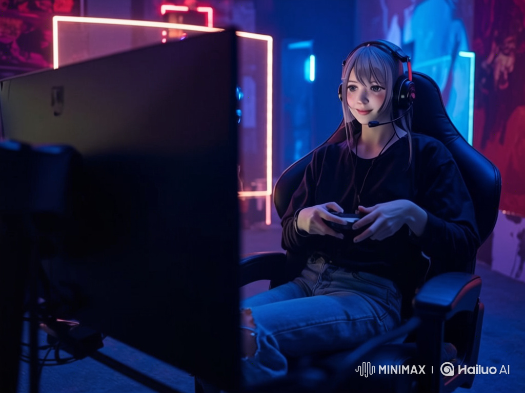 Virtual to Real: Gamer Girl's Anime Transformation