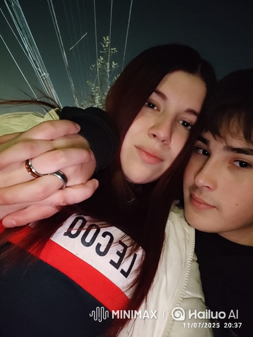 Family Portrait: Couple with Unexpectedly Appearing Child