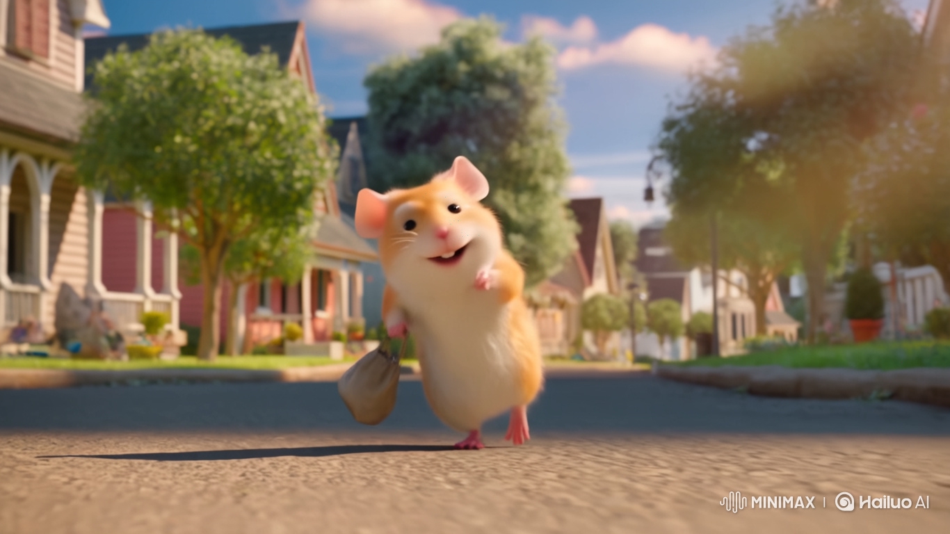 Hamster Walks Home with Bag After Dentist Visit