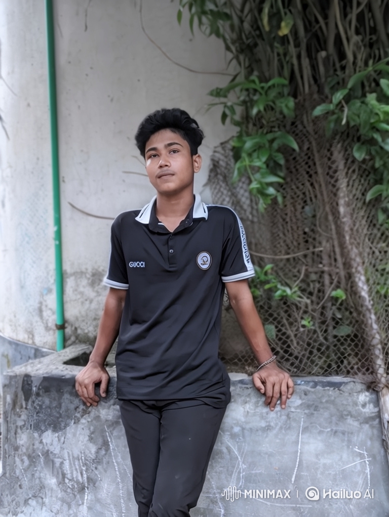 Young Man Against Wall: Dynamic Camera Moves