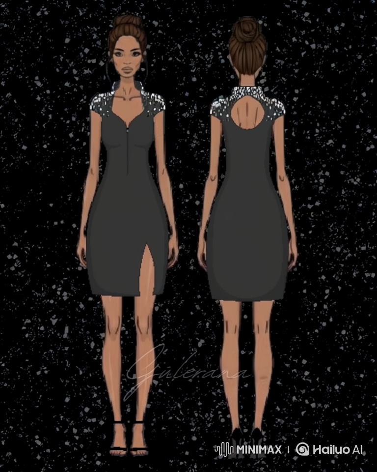 Digital Fashion Animation: Animated Woman Strides Down Virtual Runway