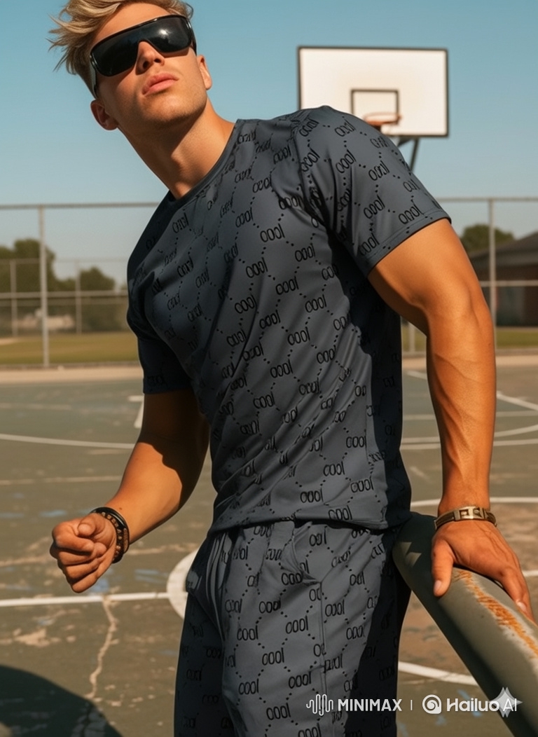 Ultra-Realistic 8K Fashion Video of Model Showcasing Athletic Outfit