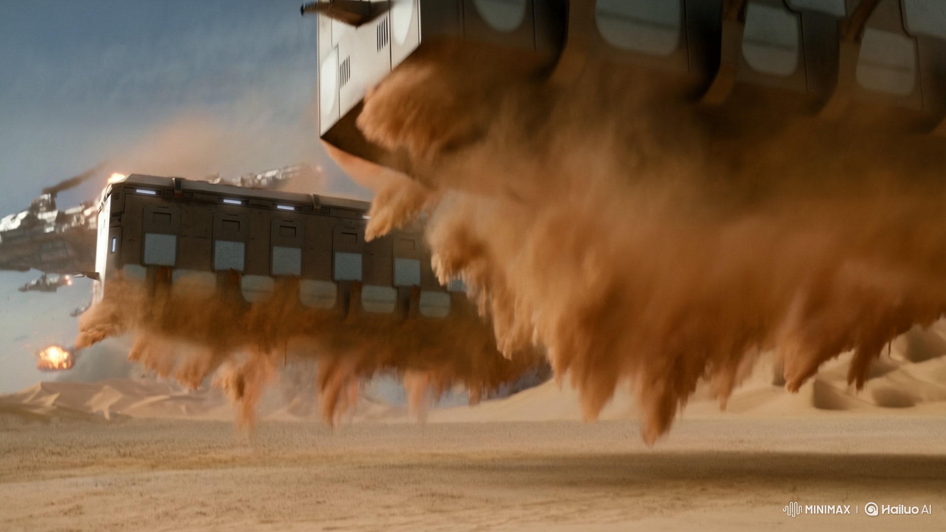 Futuristic Blockbuster: Murderbot Invasion Amid Space Battle