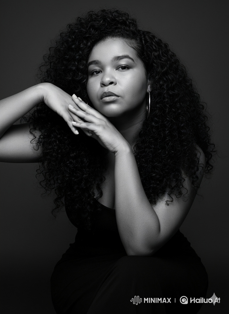 Portrait of a Woman Transformed by Serenity
