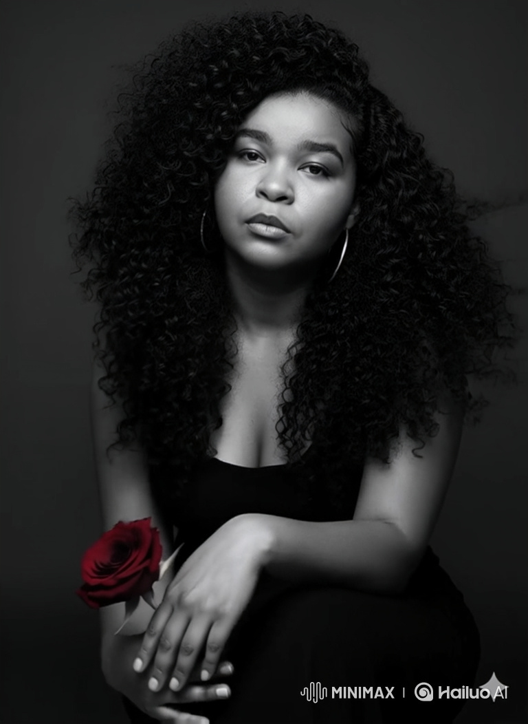 Portrait of a Woman: From Contemplation to Serenity