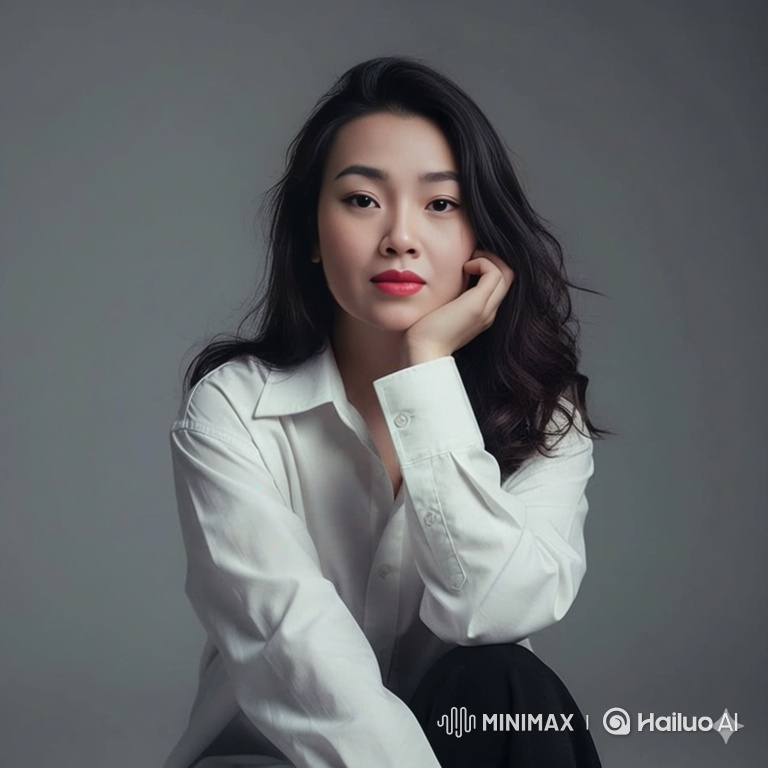 Portrait of an Empathetic East Asian Woman