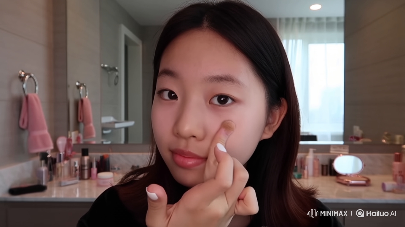 18-Year-Old Korean Girl's Skincare and Makeup Routine