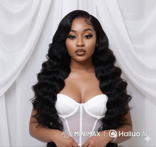 Graceful Poise: Elegant Woman in White Corset with Flawless Makeup