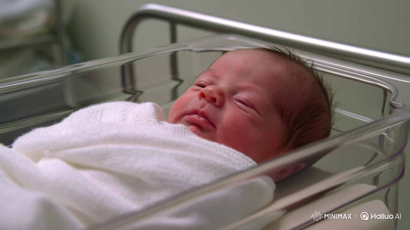 Newborn Baby Complains About Broke Parents in Hospital