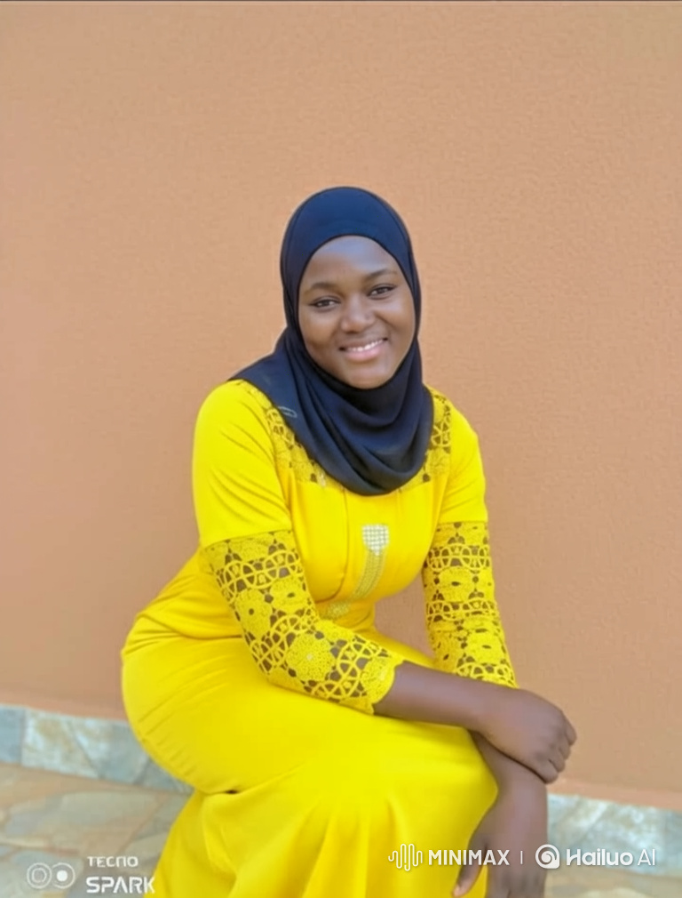Young Woman in Yellow Dress Smiles Warmly