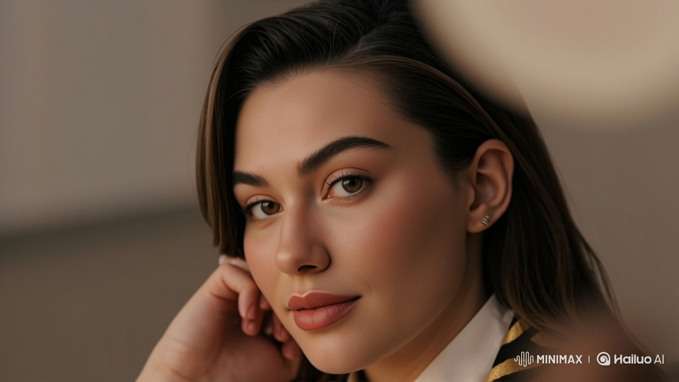 Portrait of a Woman: A Study in Serenity and Subtle Emotion