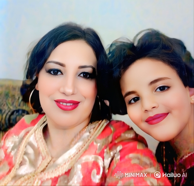 Affectionate Moment Between Woman and Young Girl