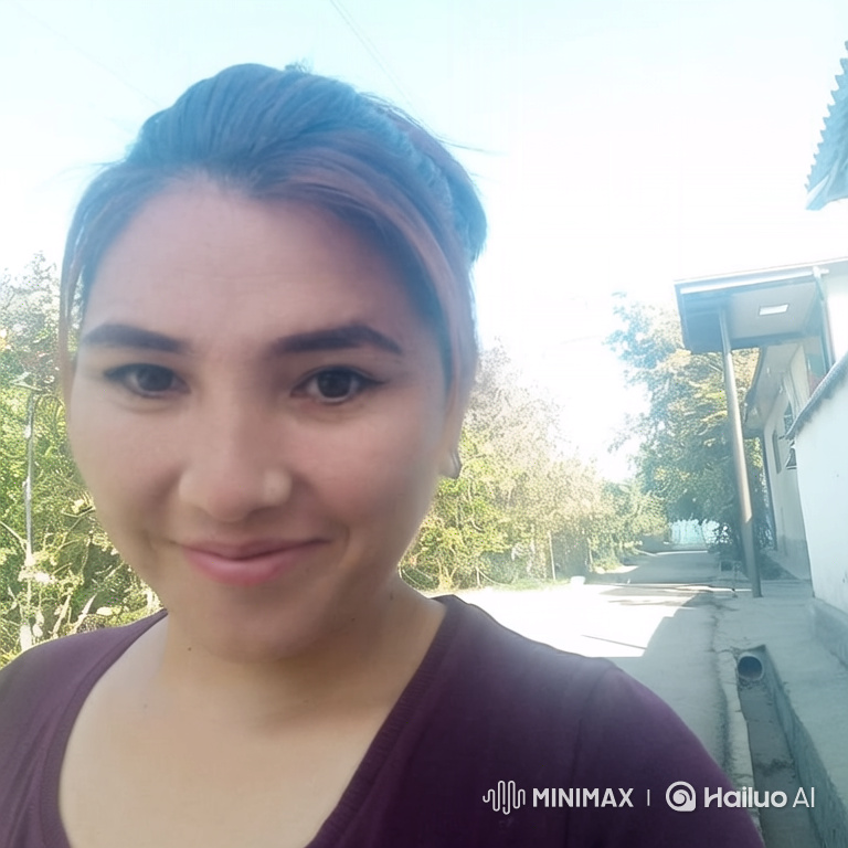 Woman and Girl Enjoy Sunny Day, Take Selfie