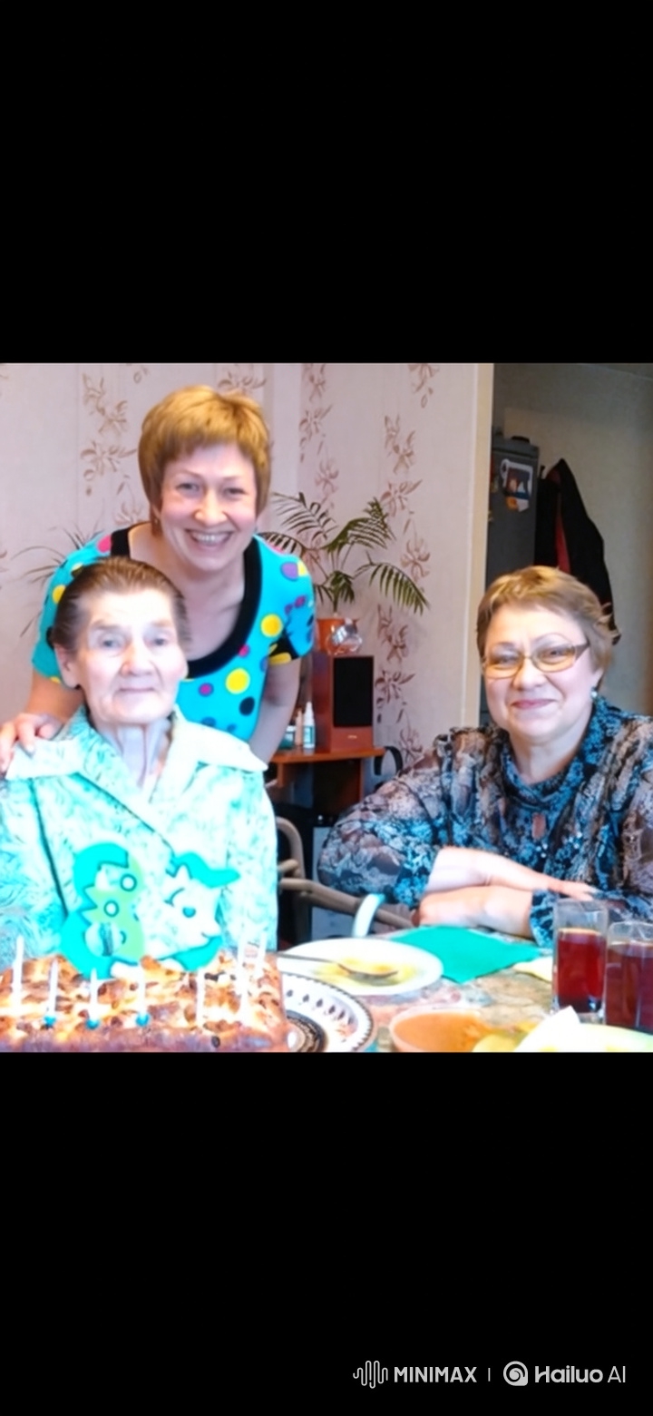 Family Celebration: Mother Surrounded by Loving Daughters